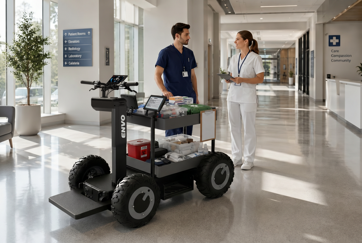 Today's hospital transport reality.