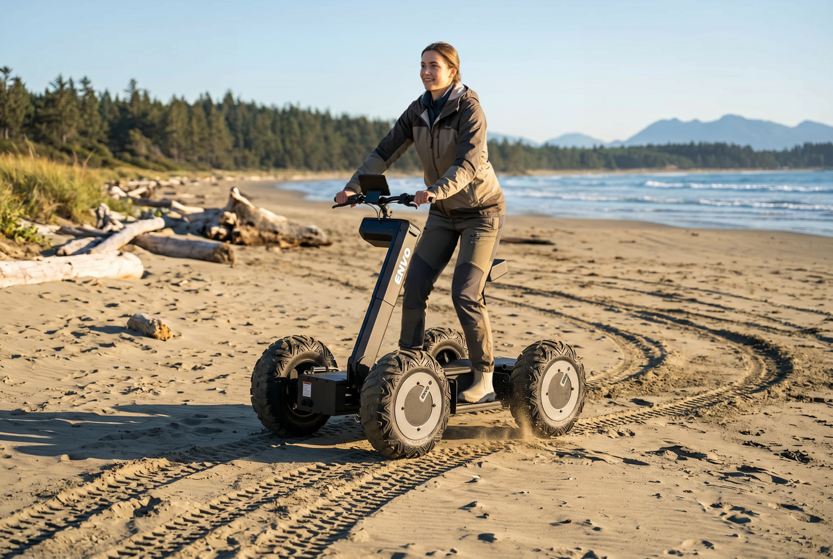Better grip and terrain capability