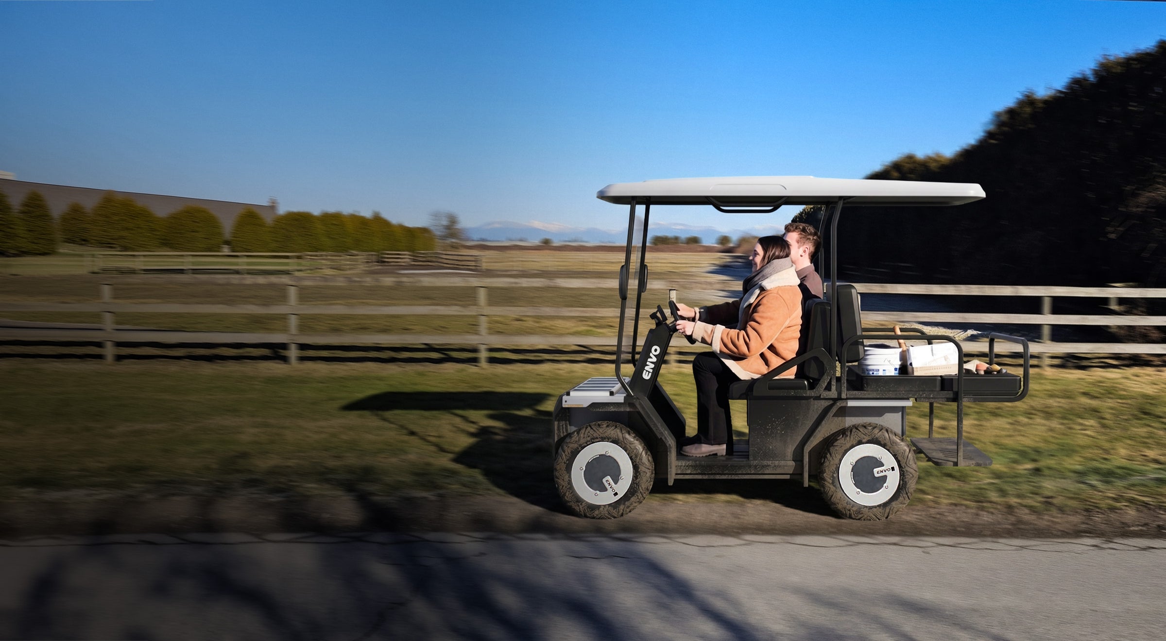 Compact Electric Utility Vehicle