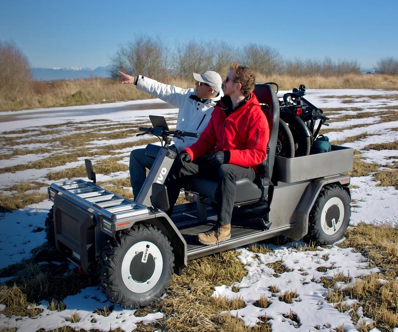 Recreational off-road riding for two occupants