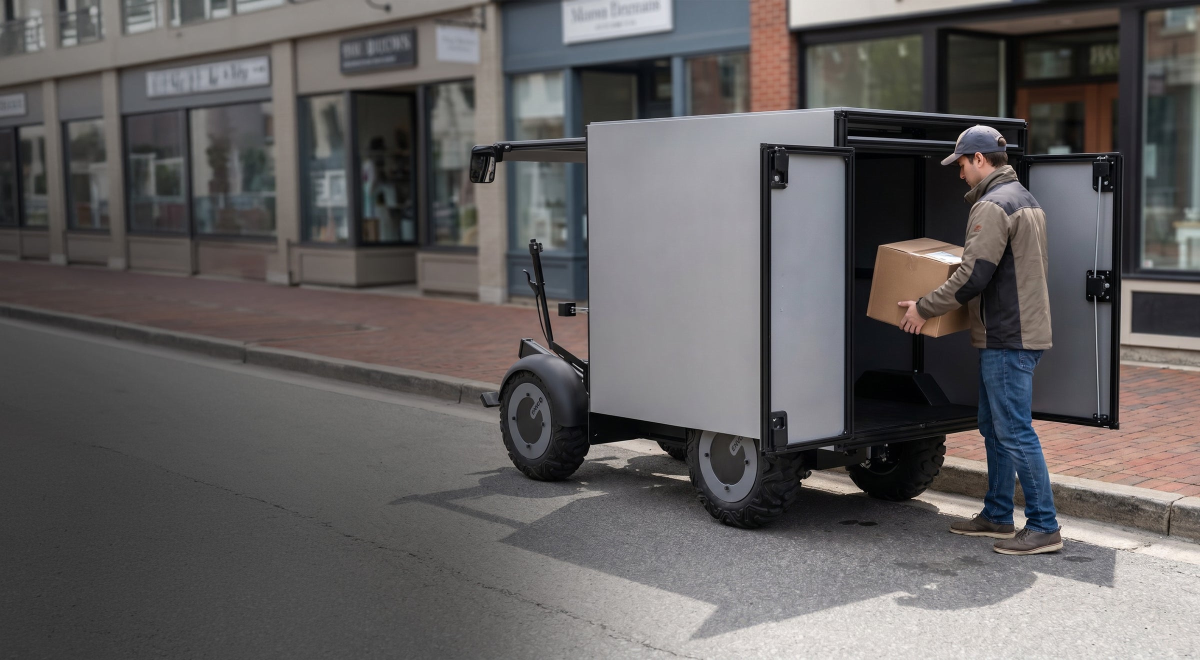 Electric Quadricycle Cargo ebike