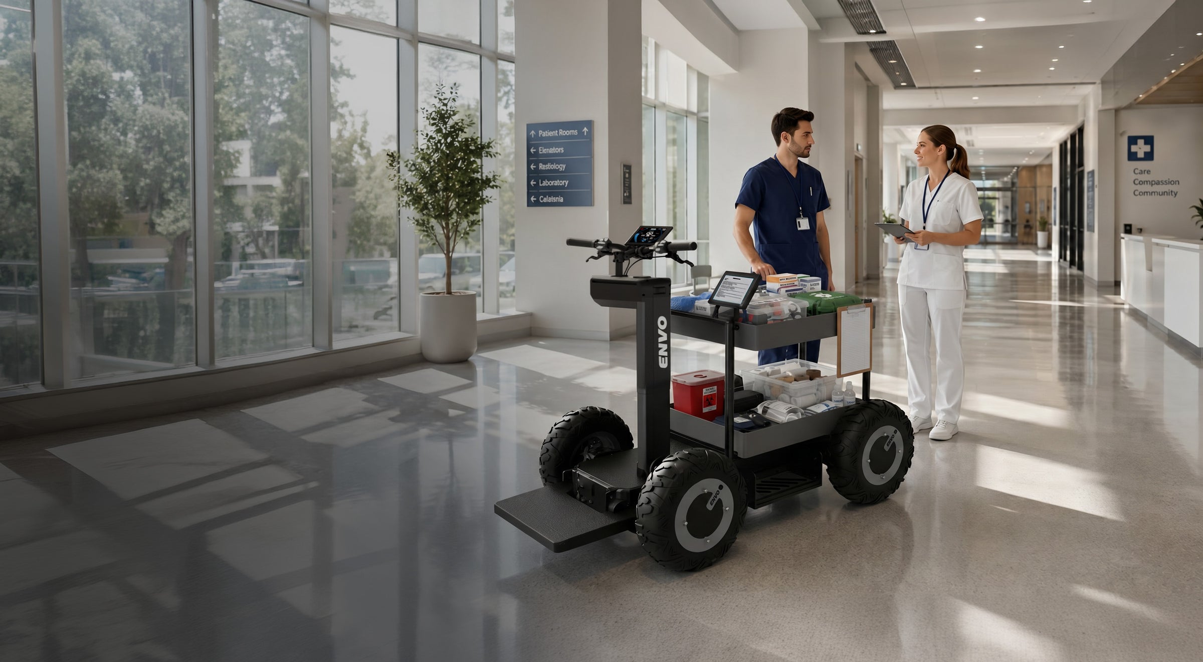 Electric Medical Transporter