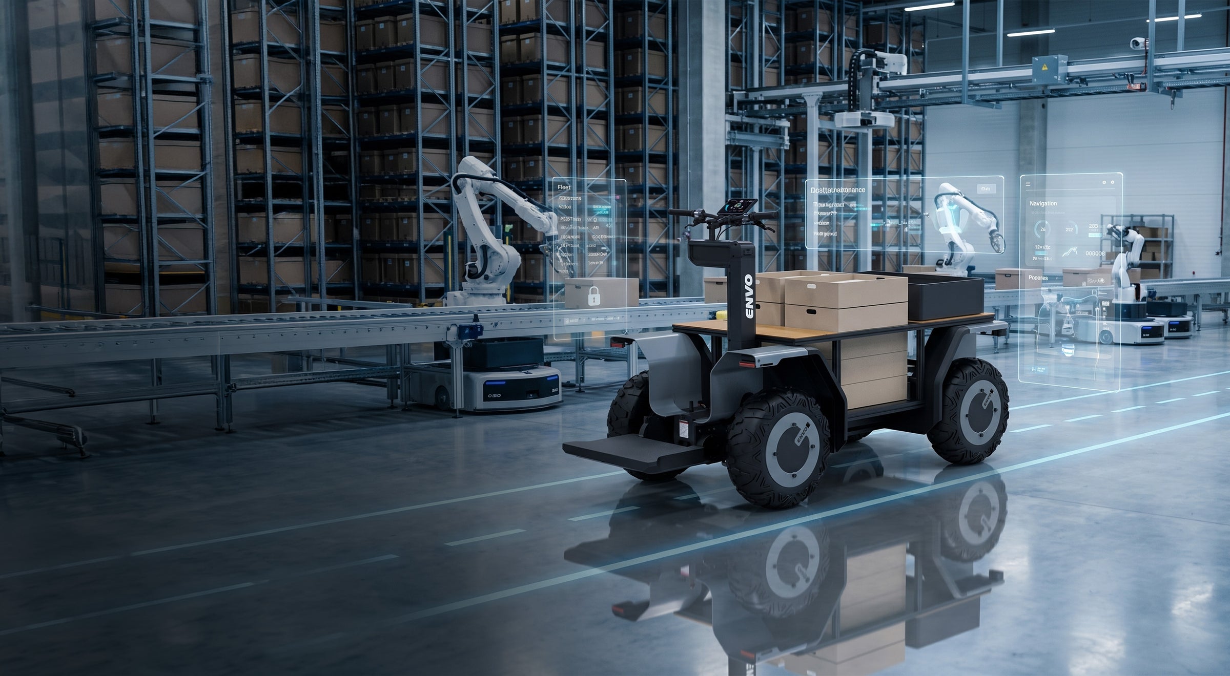 Industrial Electric Transporter