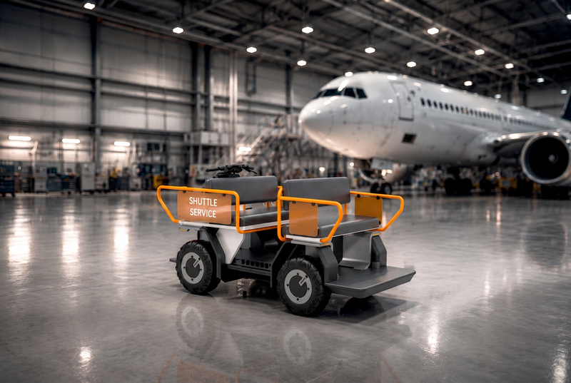 Indoor and outdoor hospitality logistics