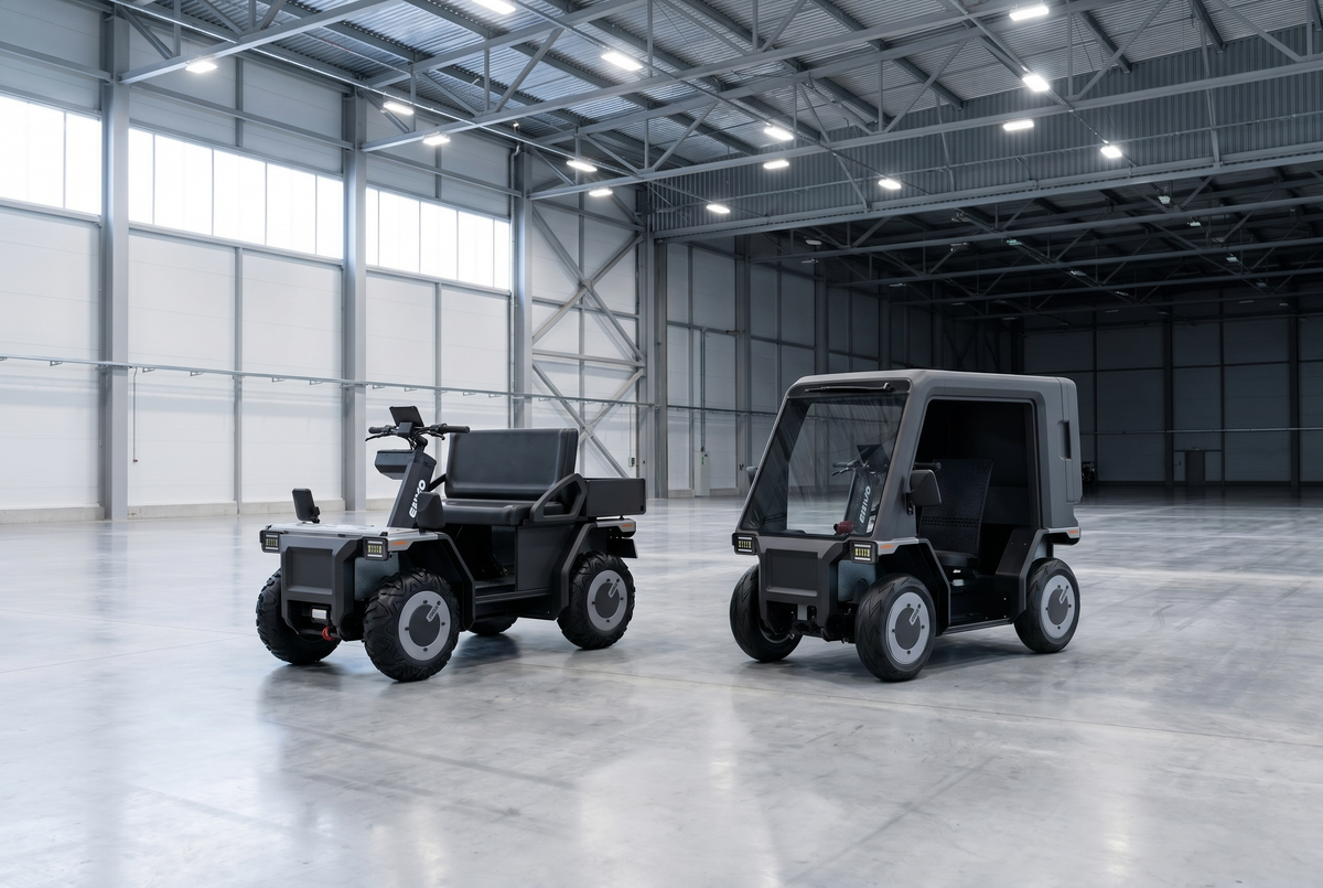 More capable than a typical enclosed cycle or local e-bike