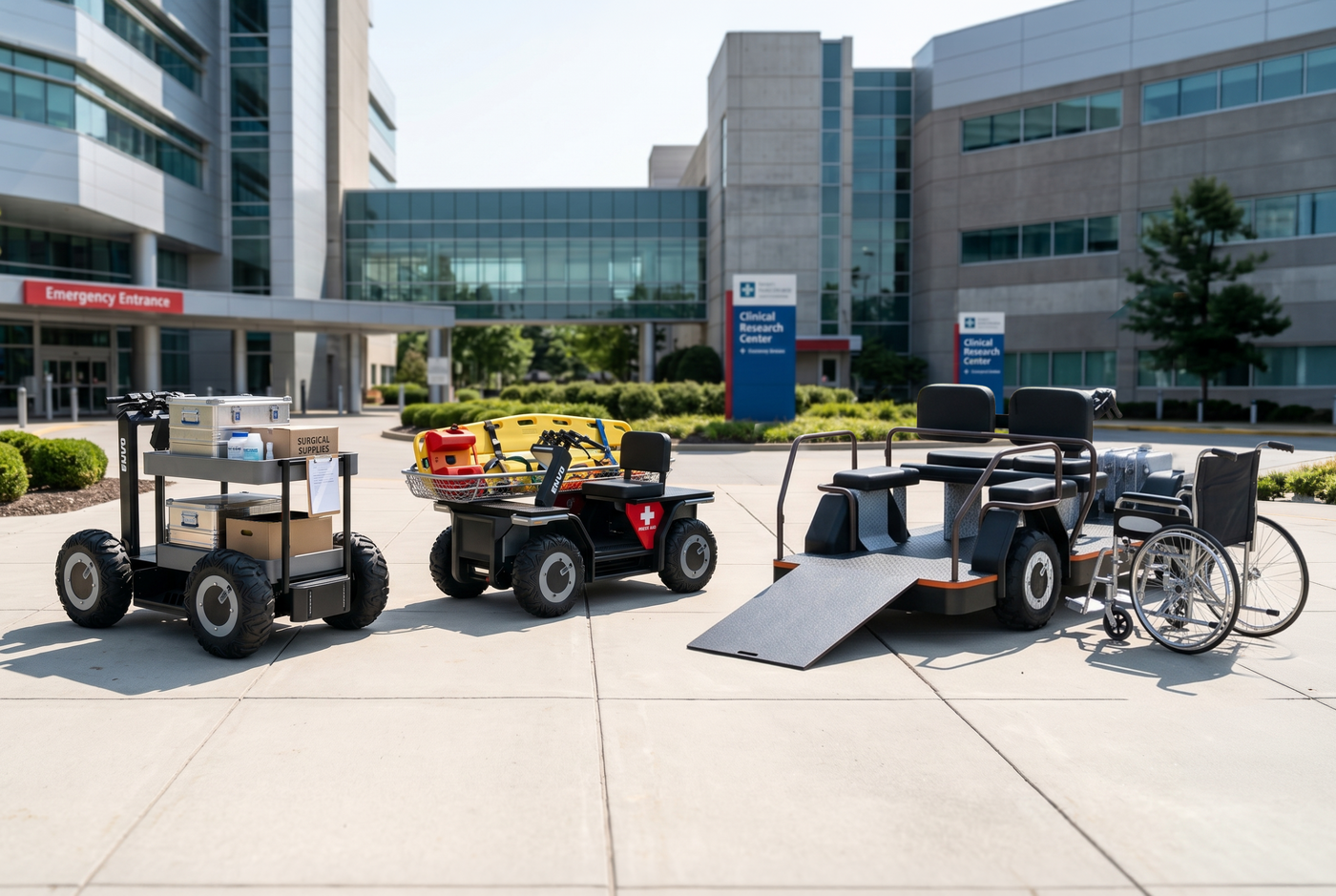 Medical & Hospital Light Electric Transporters Partnerships