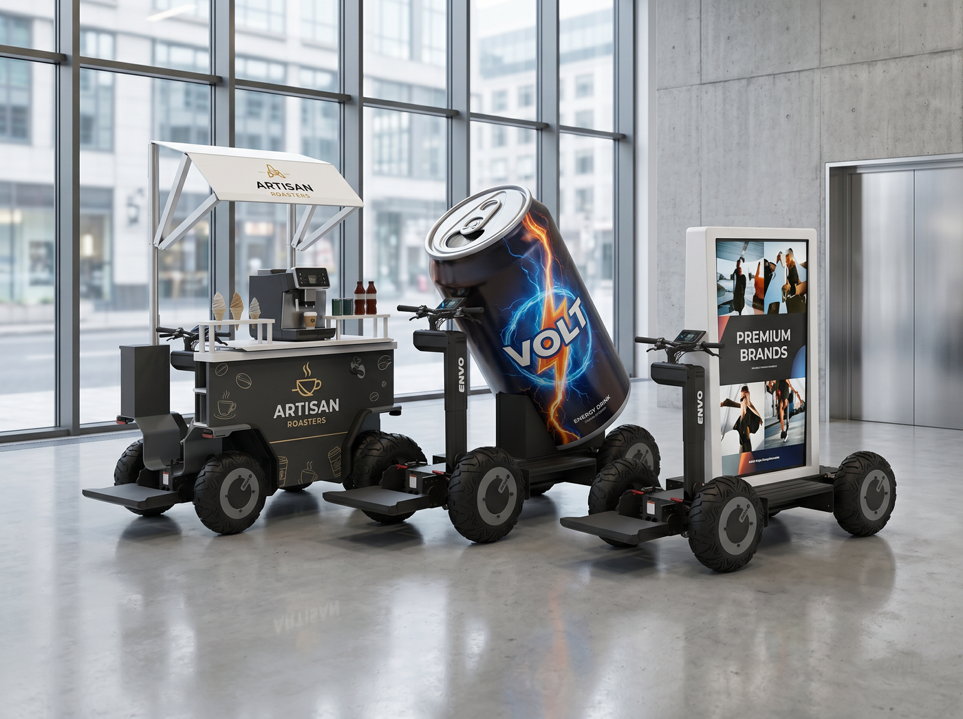 Light Electric Promotional Vehicles Partnerships