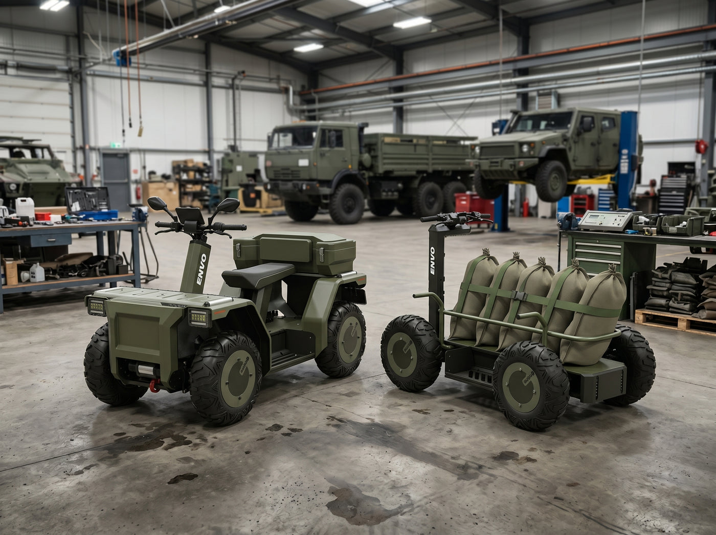 Military Light Electric Transporters Partnerships