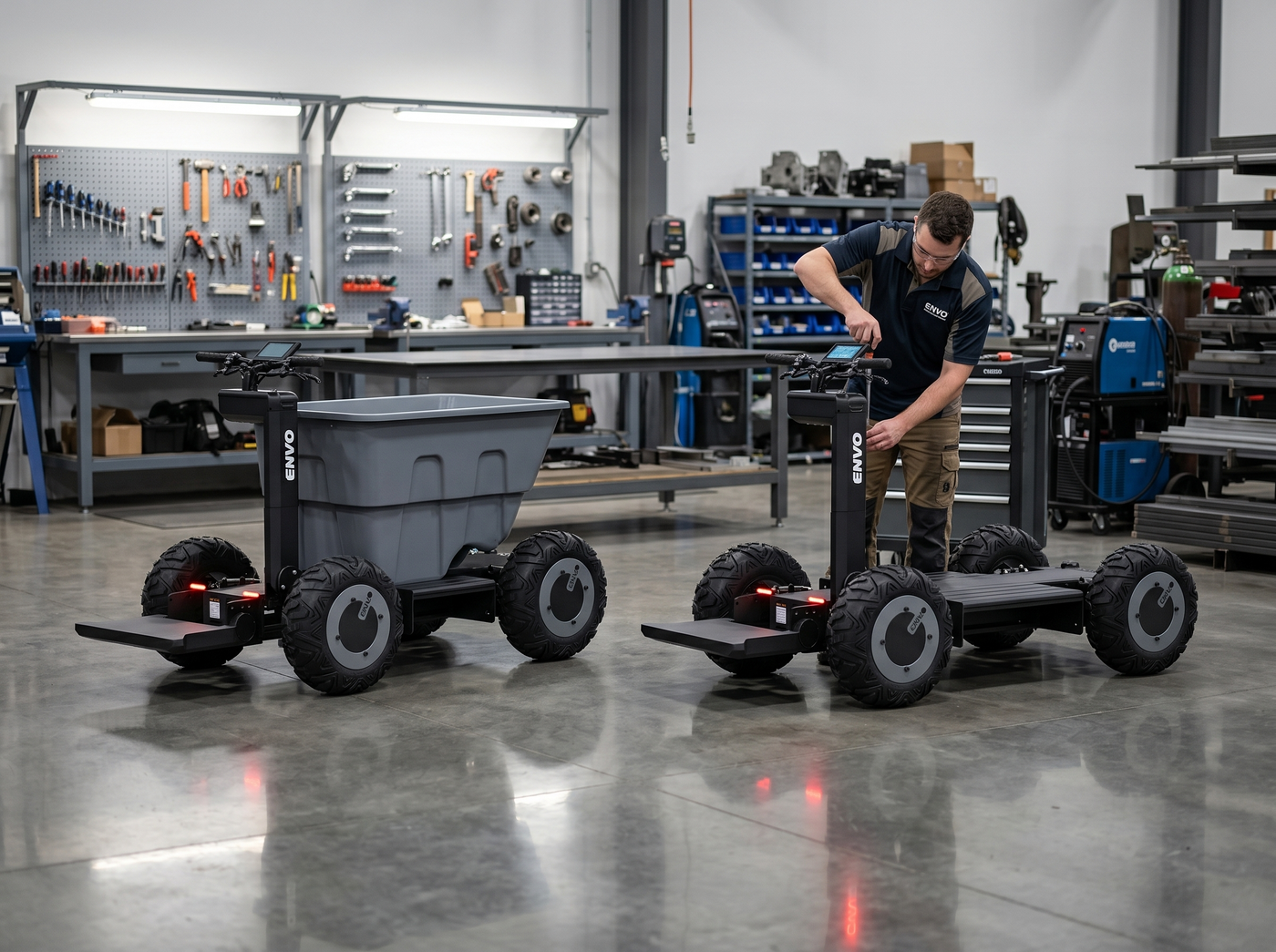 Construction Light Electric Utility Vehicles Partnerships