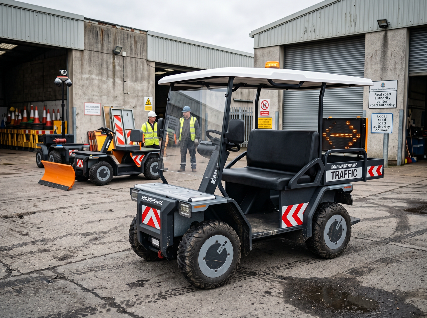 Traffic & Road Maintenance Light Electric Vehicles Partnerships