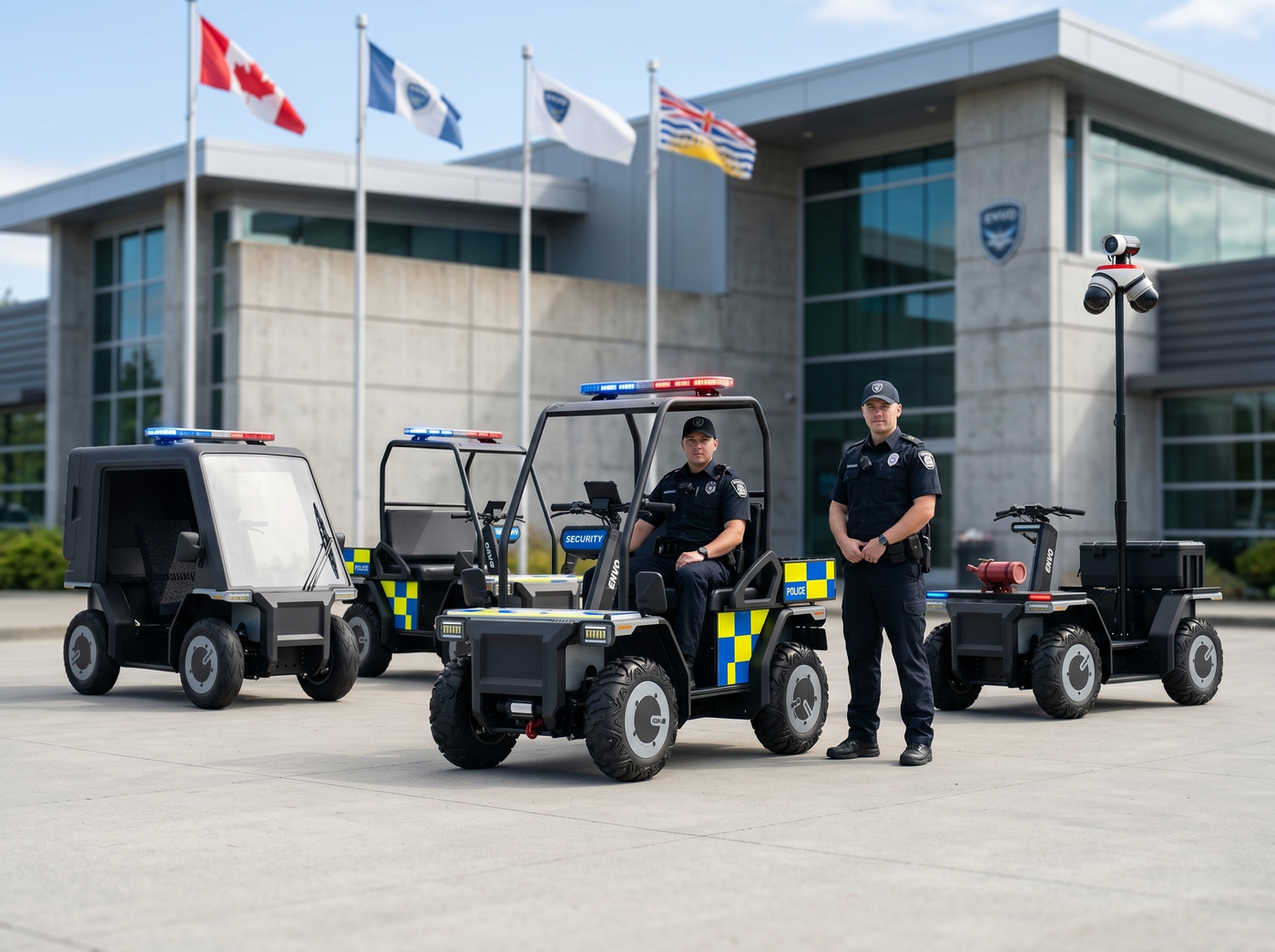 Police & Security Light Electric Patrol Vehicles Partnerships