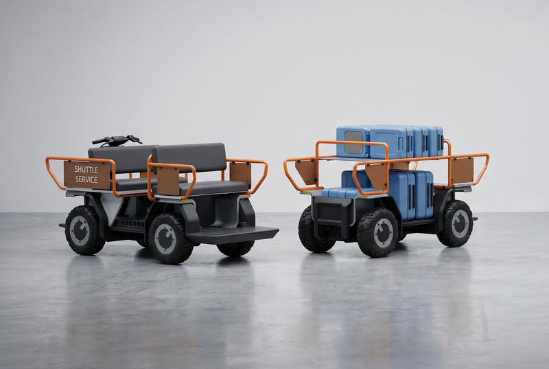 Future autonomous and unmanned service transport