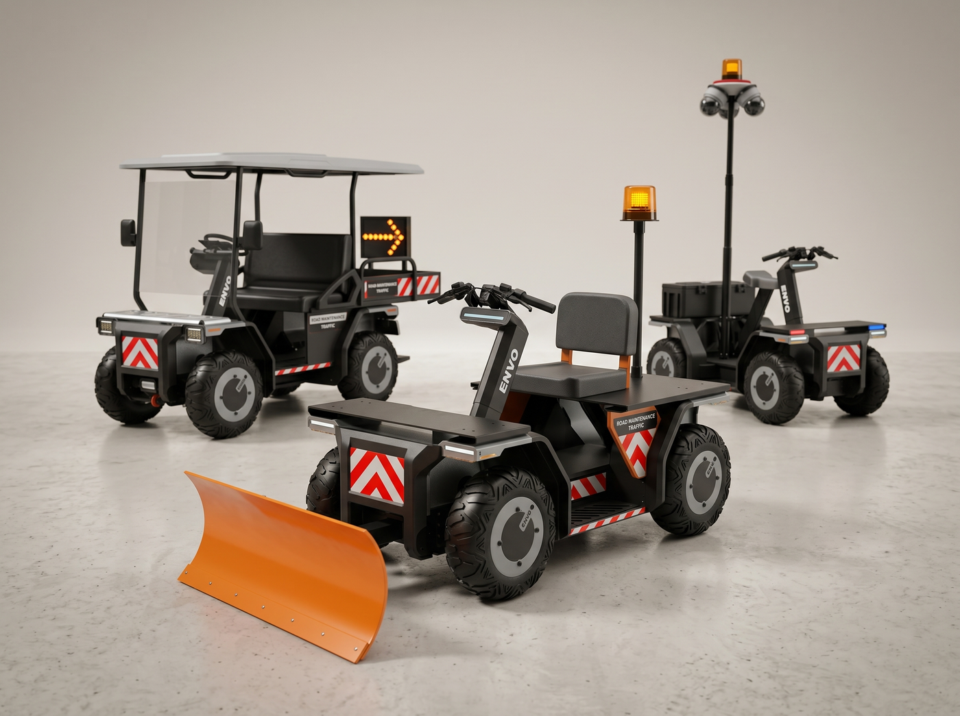 Traffic & Road Maintenance Light Electric Vehicles Solutions