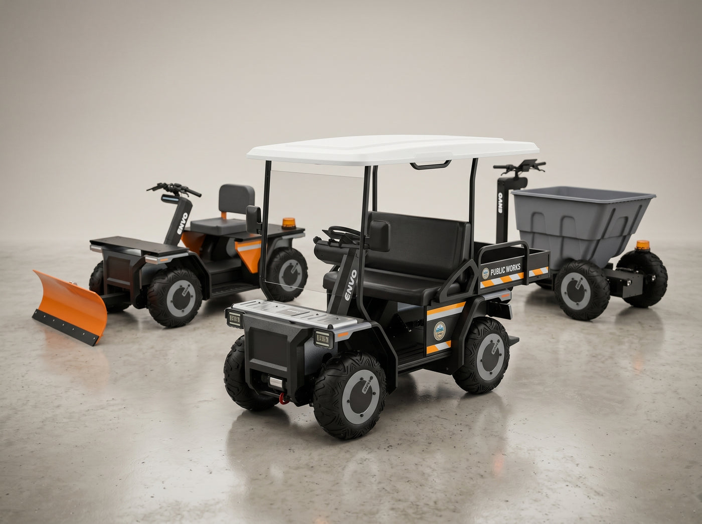 Municipal Light Electric Utility Vehicle Solutions