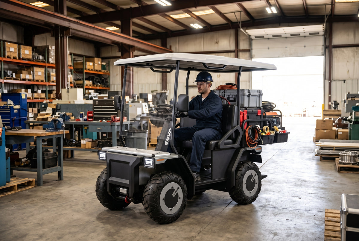 More utility than an ATV, without the size of a larger UTV