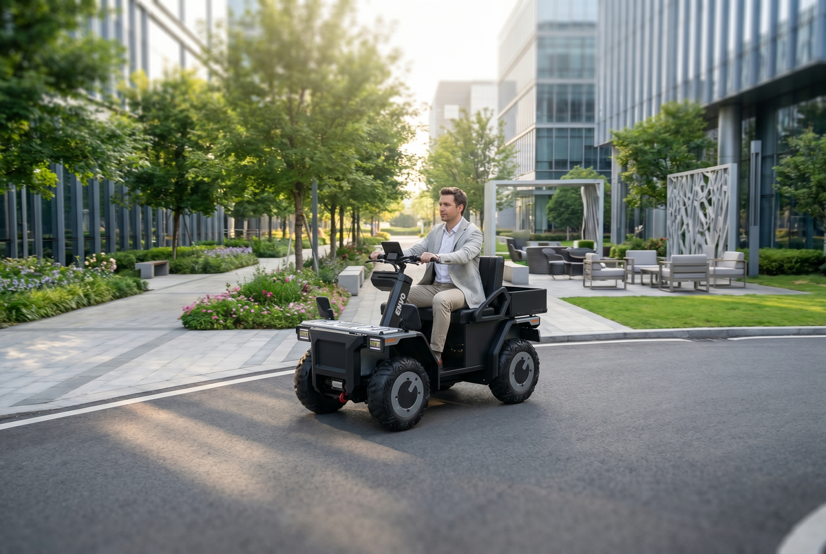 More compact than a UTV, but still highly useful