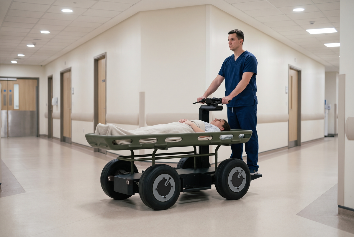 Cleaner and quieter in sensitive care environments
