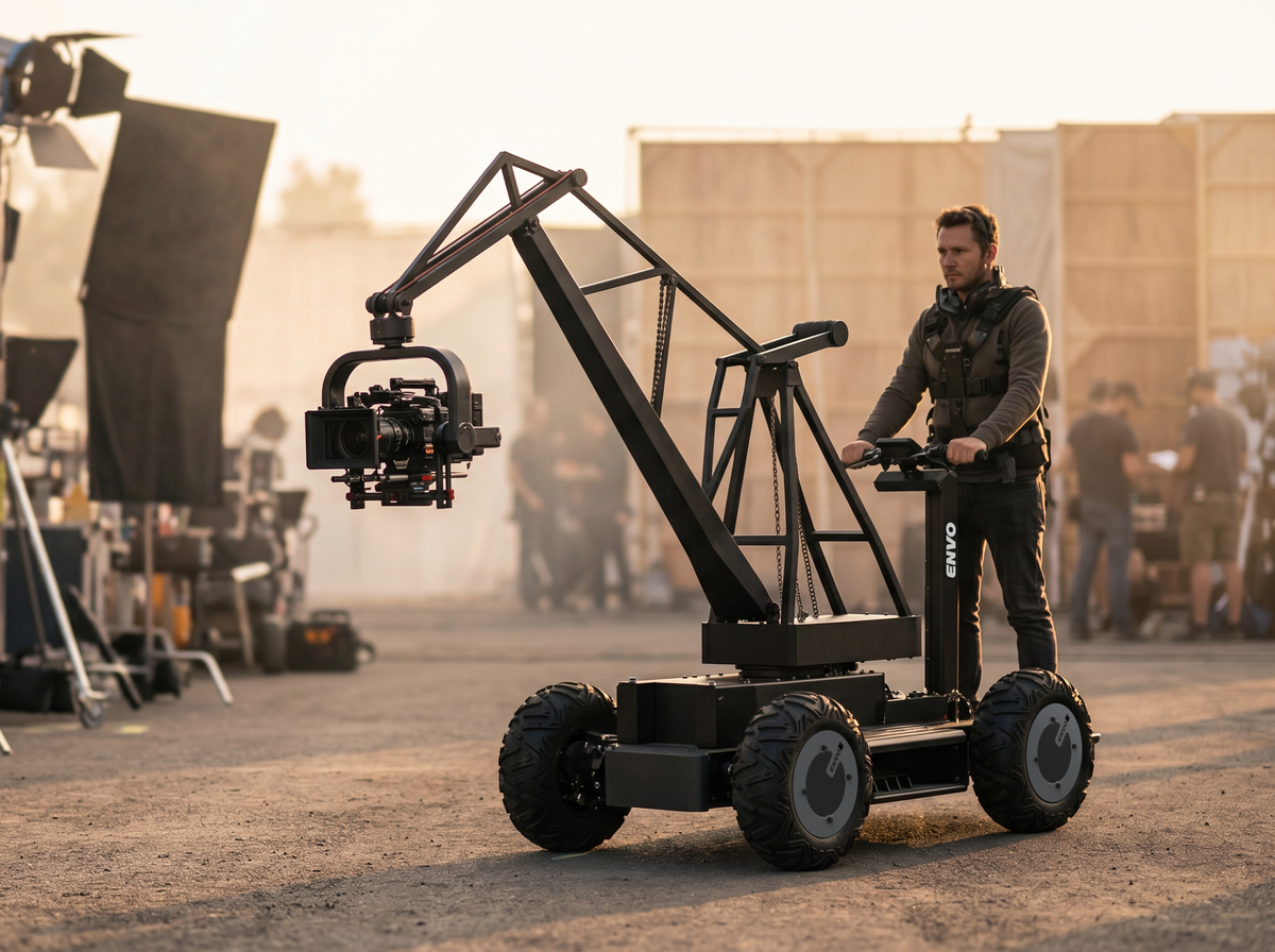 Better suited to compact tracking than bulky production vehicles