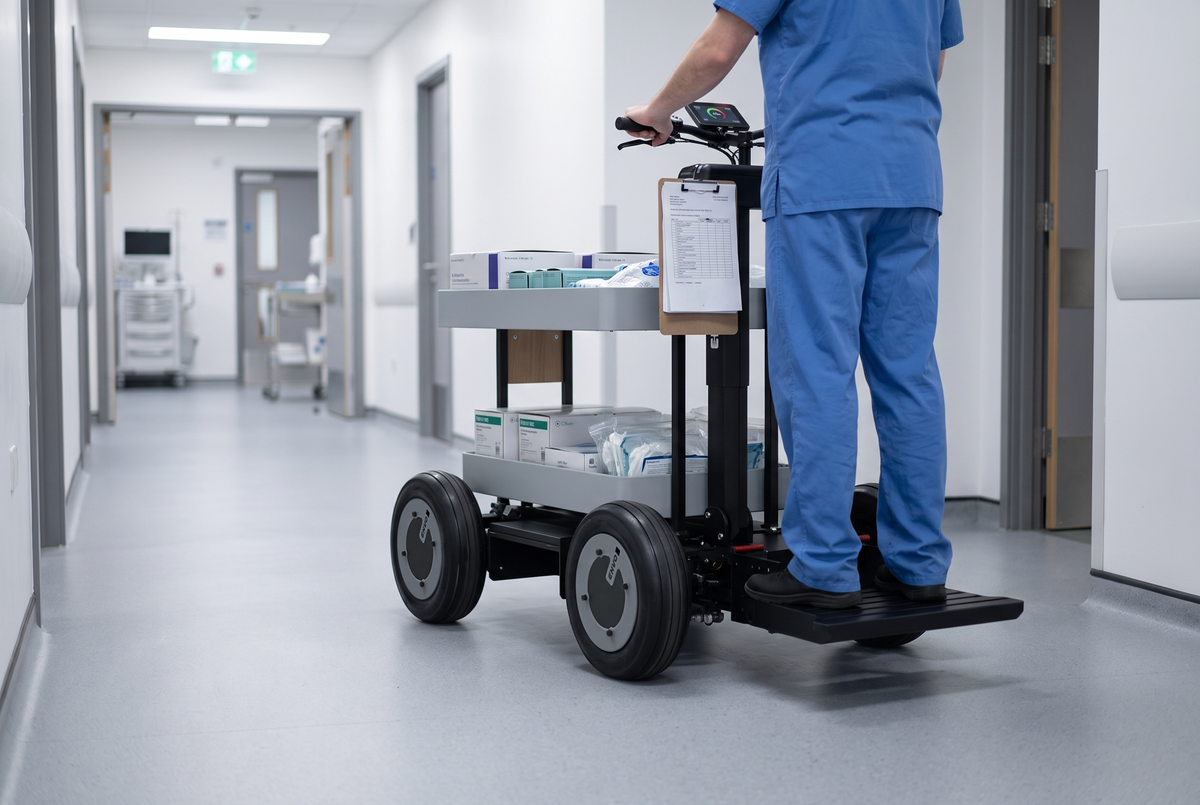 Supports efficient internal medical logistics