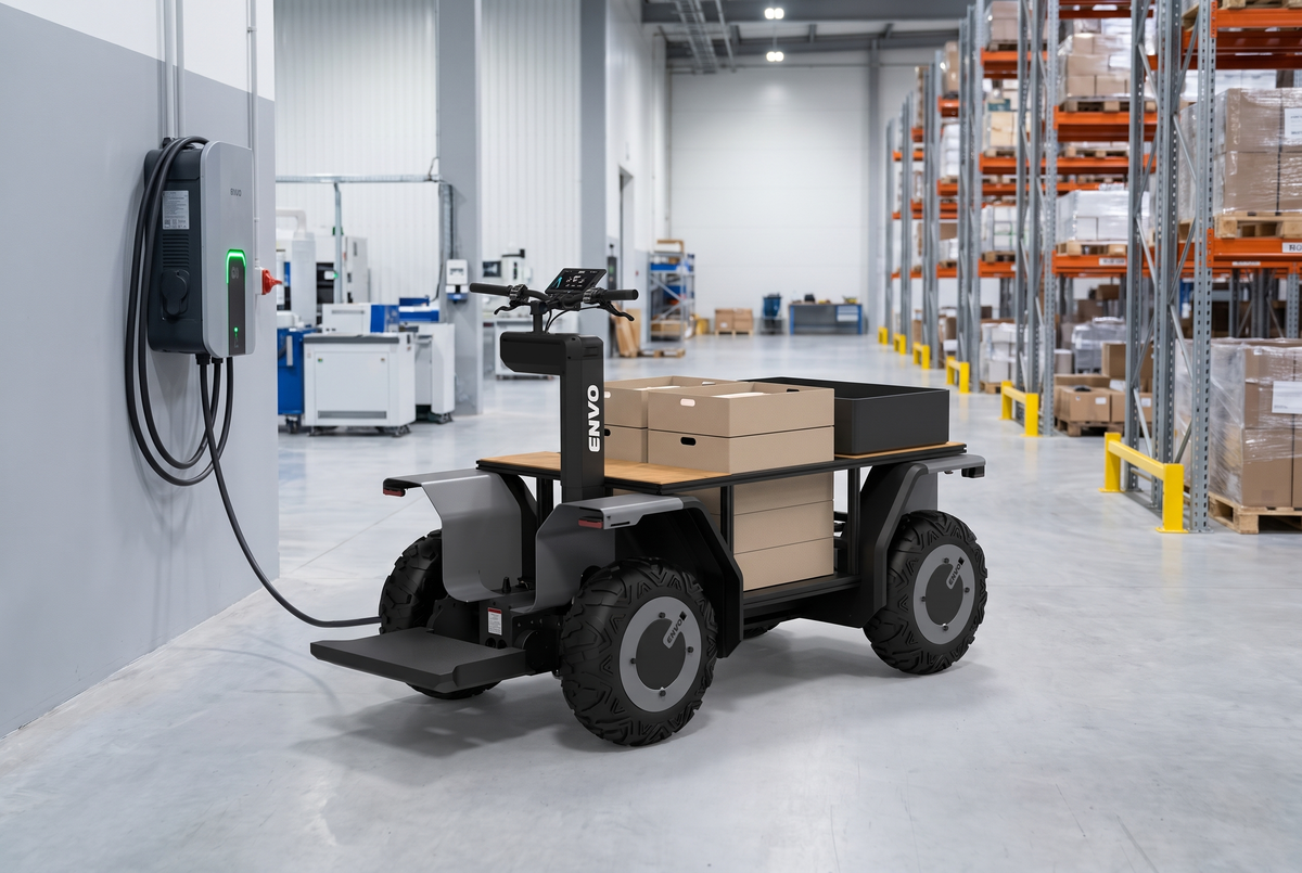 Lower operating burden than combustion service vehicles