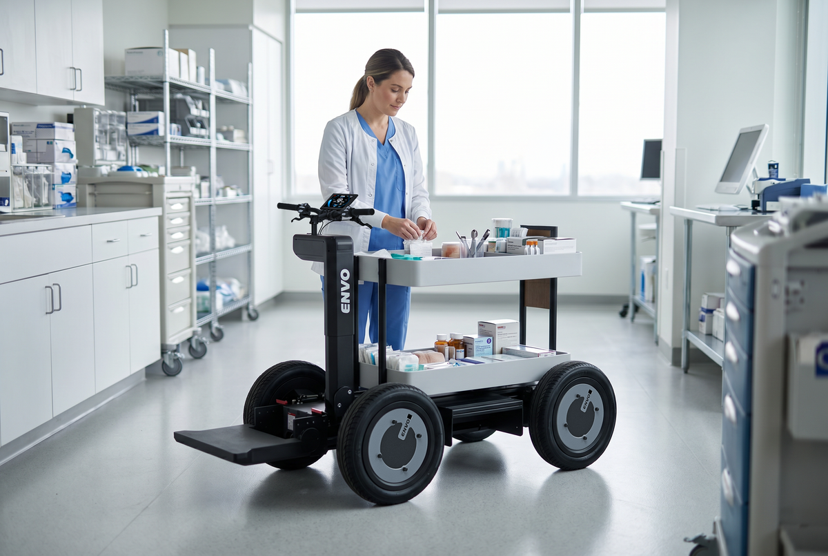 More refined than general-purpose utility carts