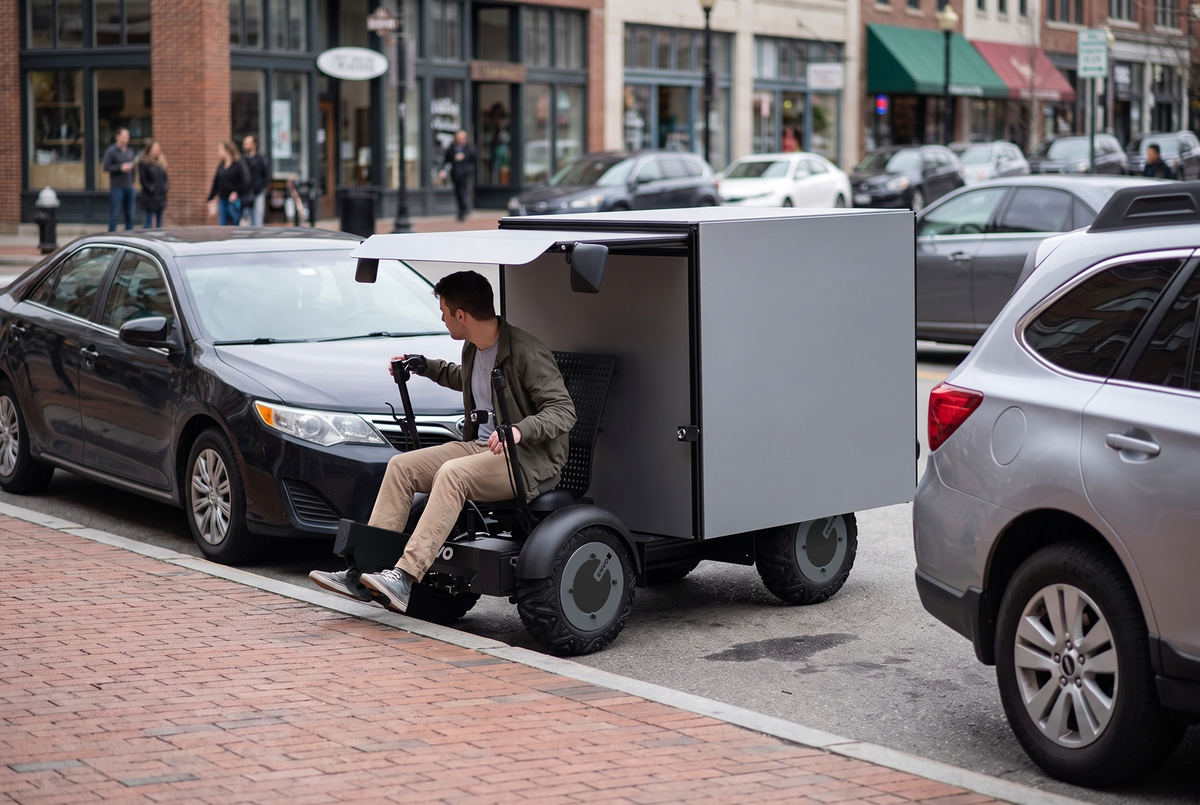 Easier and cheaper to operate than larger delivery vehicles
