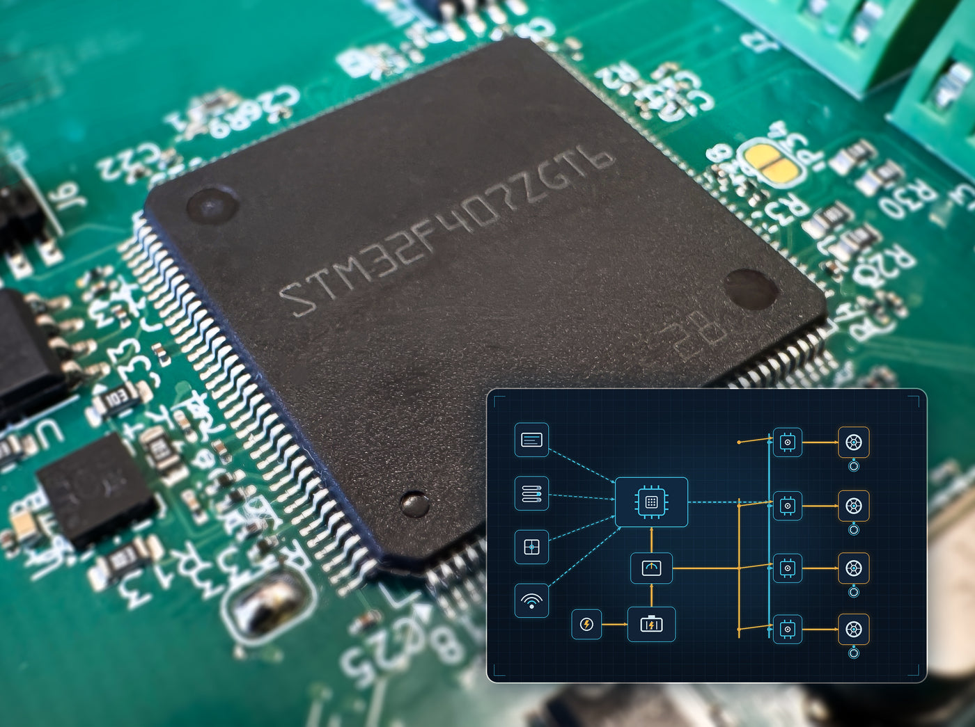 The brain of UPT: smart control for a configurable EV platform.