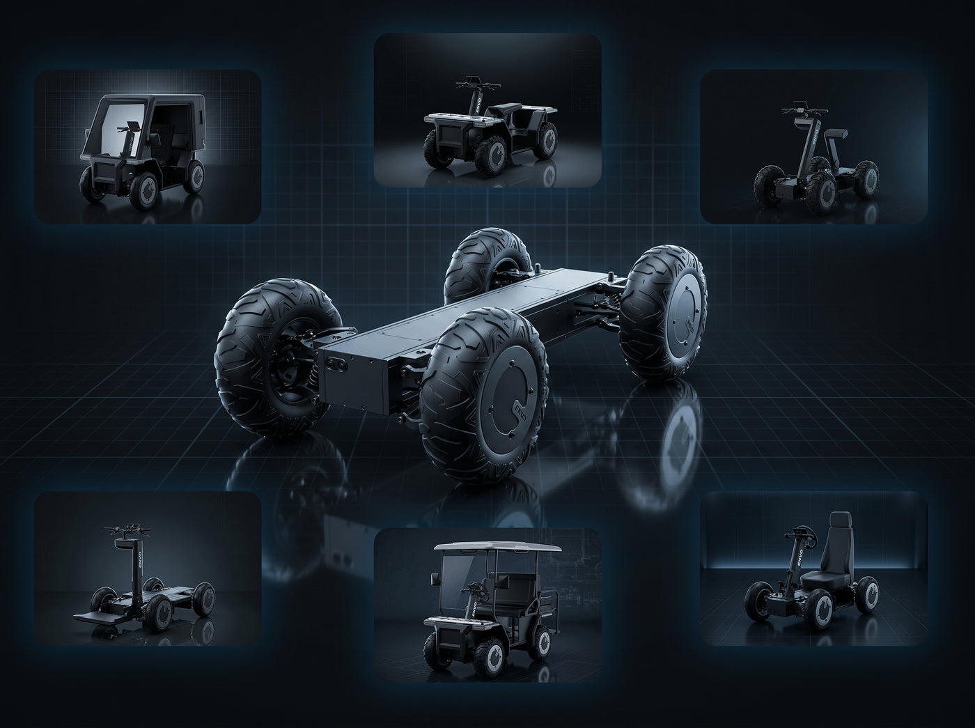 Engineered to be reconfigured.