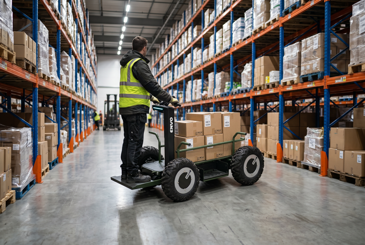 Today's warehouse mobility reality.