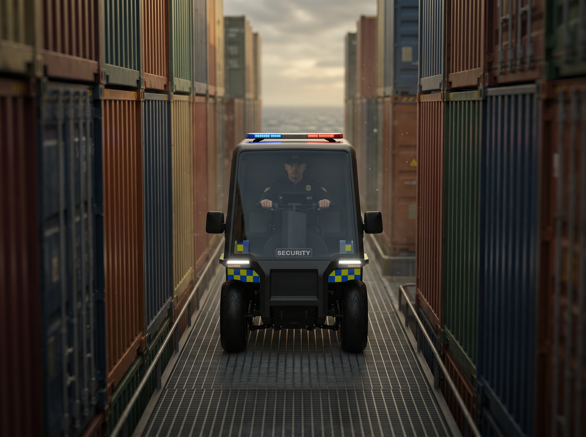 Patrol EV, security ATV, and small-footprint patrol configurations.