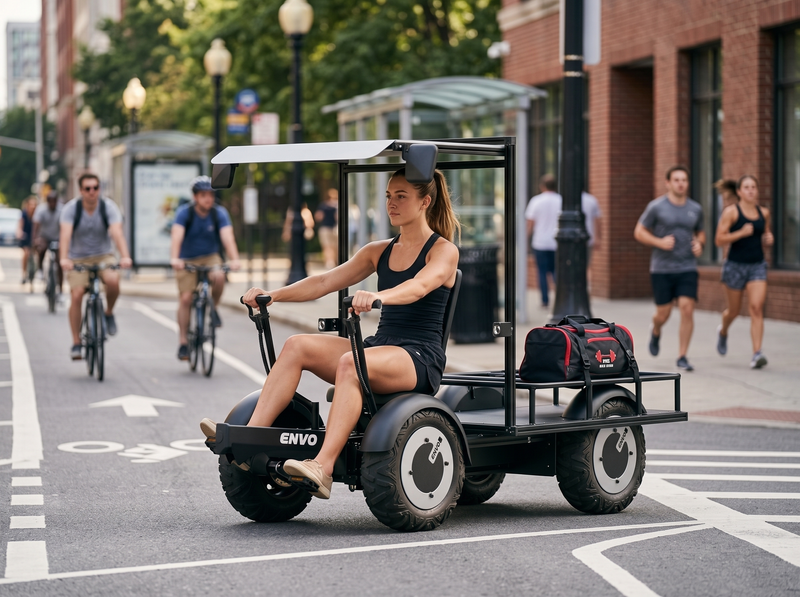 Healthy urban transportation alternative
